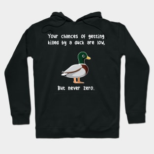 Never Zero Duck Hoodie